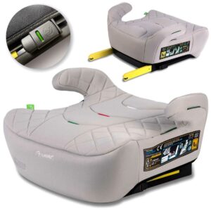 Avtosedež Louis, ISOFIX, 22–36 kg, siv | Nukido