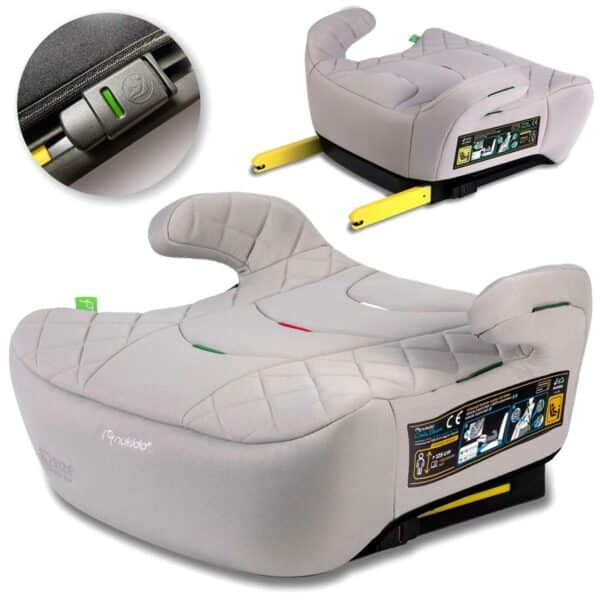 Avtosedež Louis, ISOFIX, 22–36 kg, siv | Nukido