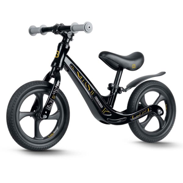 Otroški poganjalec FUNNU, črn | Ricokids