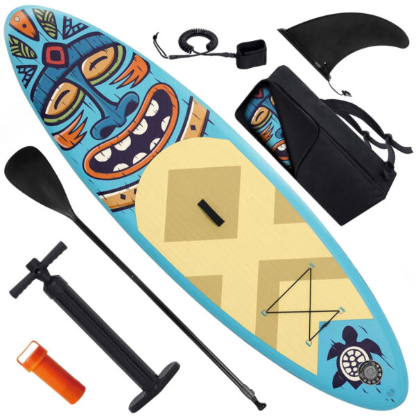 Deska SUP AquaSurf z dodatki, modra | Soke