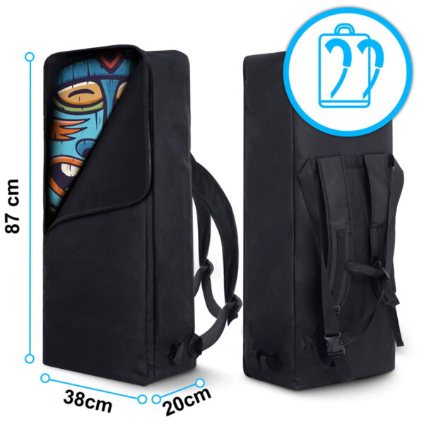 Deska SUP AquaSurf z dodatki, modra | Soke