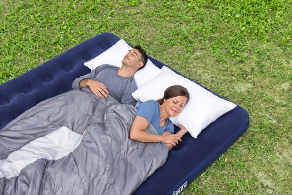 Napihljiva vzmetnica, 203x183x22cm, modra | Bestway