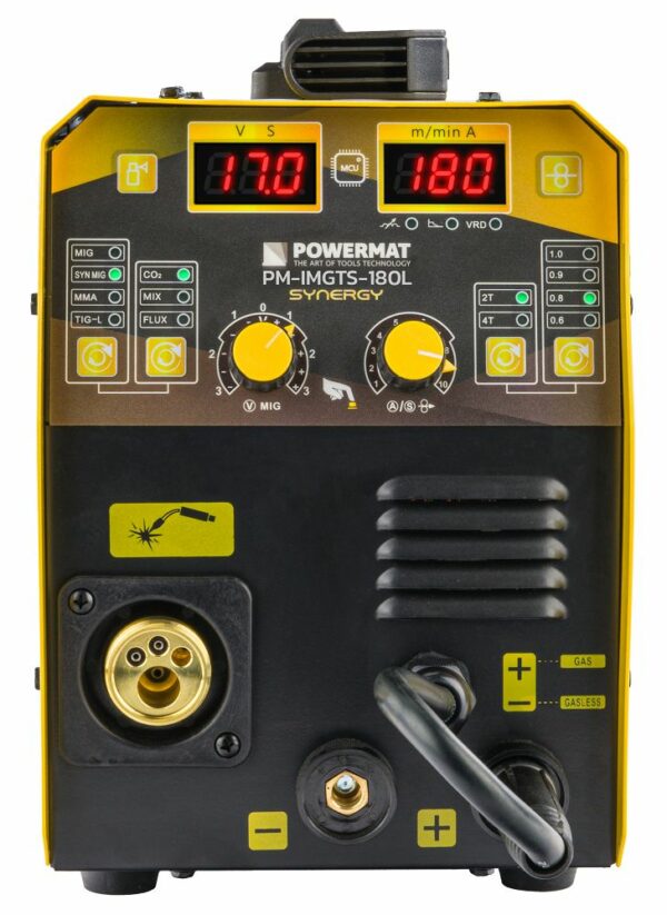 Inverterska varilna naprava MIG-MAG/FLUX/MMA/TIG-LIFT | PM-IMGTS-180L
