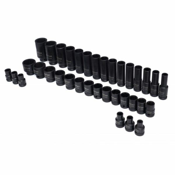 Komplet udarnih nasadnih ključev, 1/2", 35 kosov | KD11757