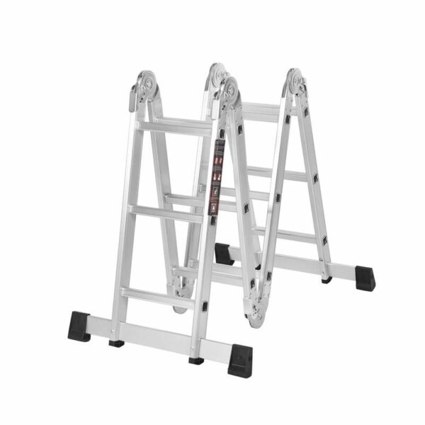Zložljiva glinena lestev s ploščadjo, 4x3, 346 cm | KD4070