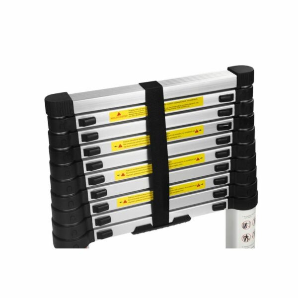 Aluminijasta lestev, teleskopska, 10-stopenjska | KD4073
