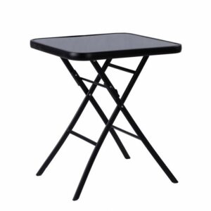 Zložljiva vrtna miza, jeklo, 60 cm | SC-091A