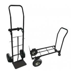 Univerzalni transportni voziček 2v1, 150 kg, črne | Garden Line