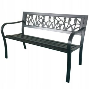 Vrtna klop, 125x53x77cm, tulipani | Garden Line