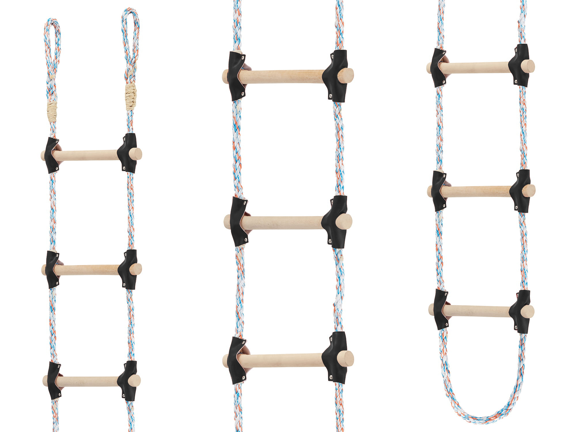 Vrvna lestev, 2 m, črna | HIGHER