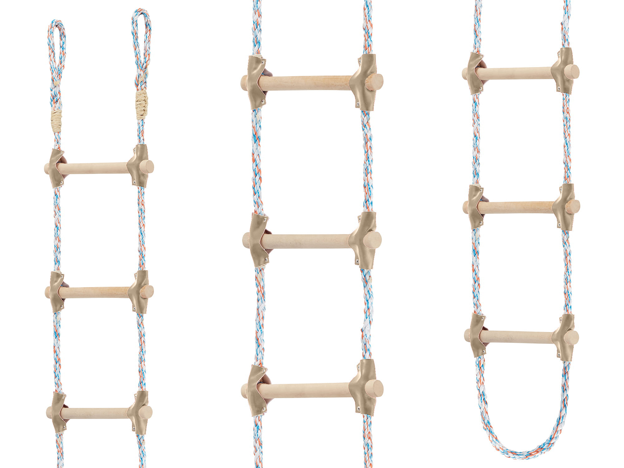 Vrvna lestev, 4 m, rjava | HIGHER