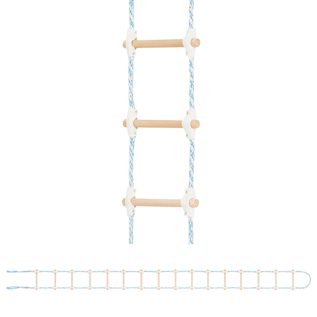 Vrvna lestev, 6 m, bela | HIGHER