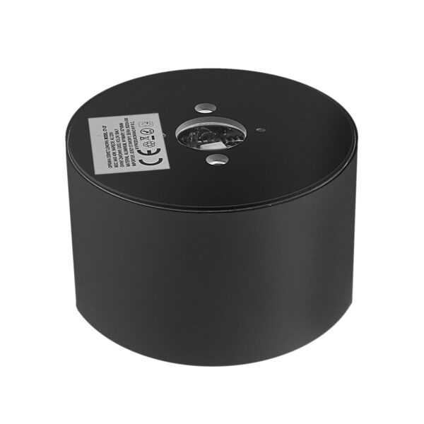 Halogenska LED stropna svetilka GX53, črna | 82 mm