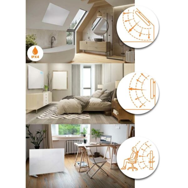 Infrardeči grelec BD-981, 600W, WiFi | Berdsen