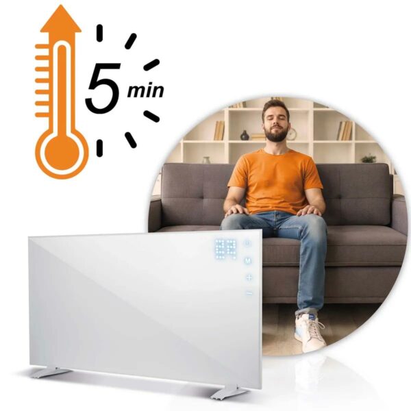 Infrardeči grelec BD-983, 720W, WiFi | Berdsen