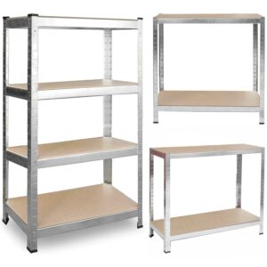 Kovinski regal za shranjevanje, 180x90x40cm, 600kg | Plonos