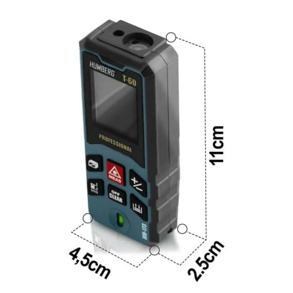 Laserski daljinomer HM-173, 60 m | Humberg