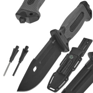 Taktični nož BLACK SURVIVAL SERIES, 275/135 mm | GEKO