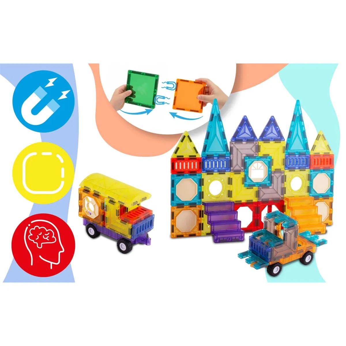 Magnetni gradbeni komplet RK-782, 71 kosov | Ricokids