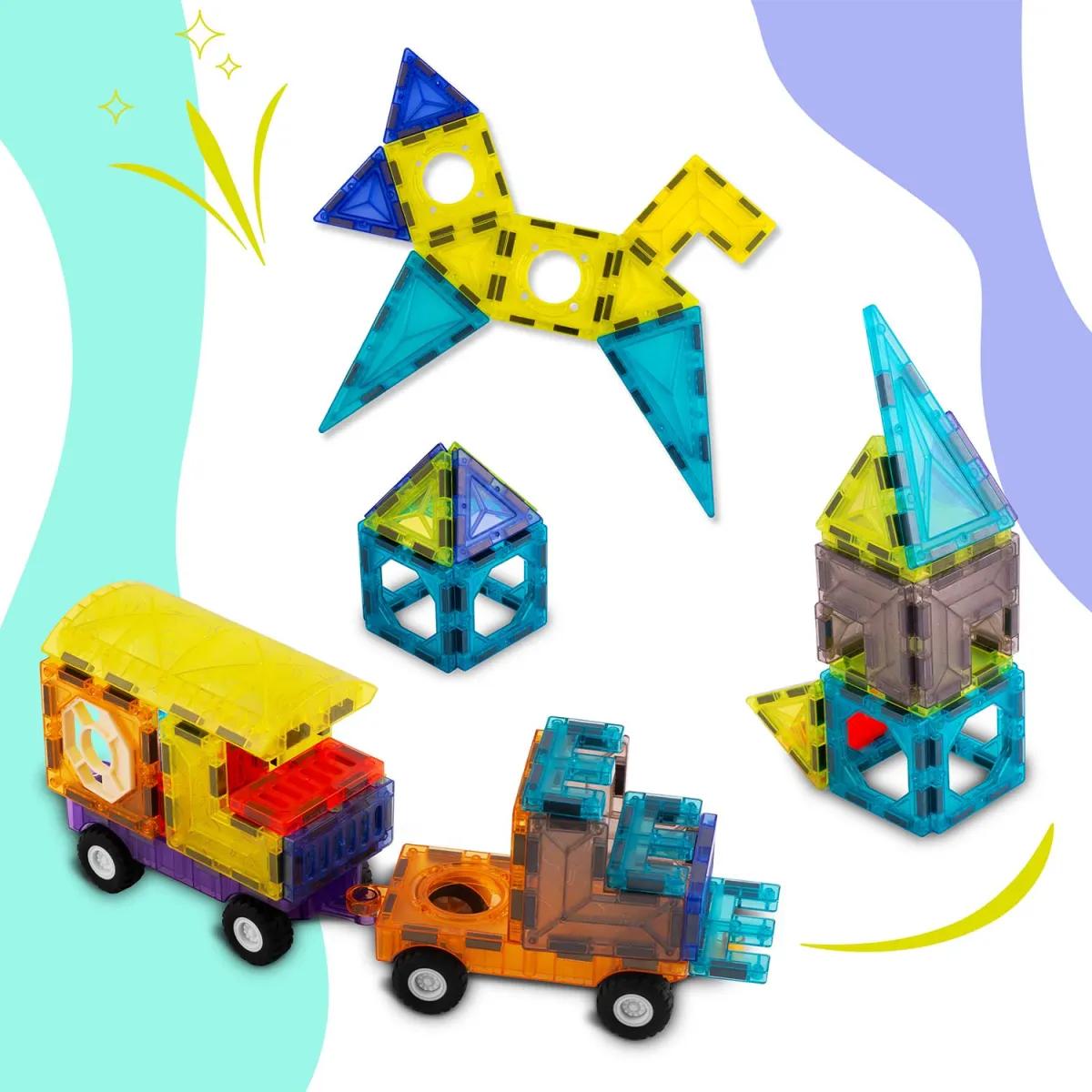 Magnetni gradbeni komplet RK-782, 71 kosov | Ricokids