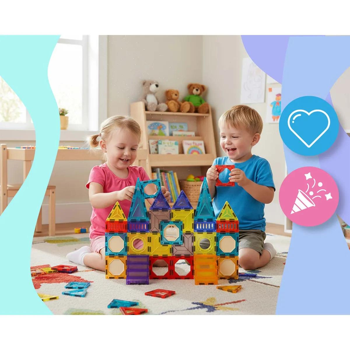 Magnetni gradbeni komplet RK-782, 71 kosov | Ricokids