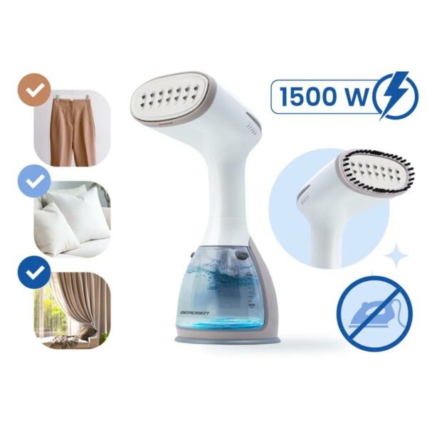Parni likalnik za oblačila Bed-310, 2500 W, bel | Berdsen