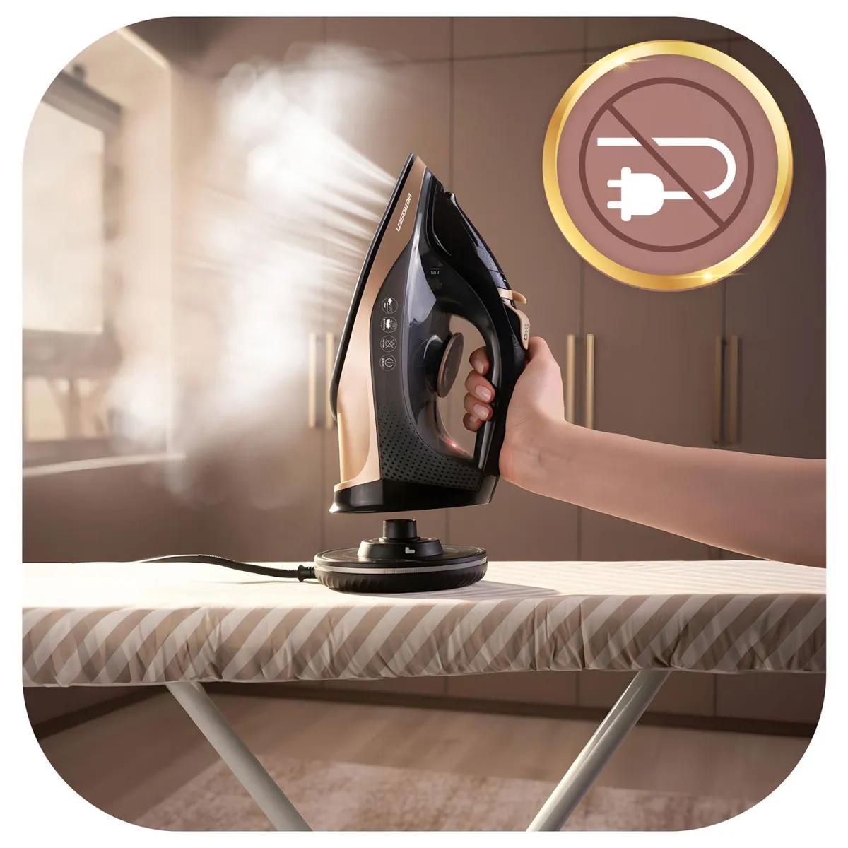 Brezžični parni likalnik BD-333, 2600 W | Berdsen