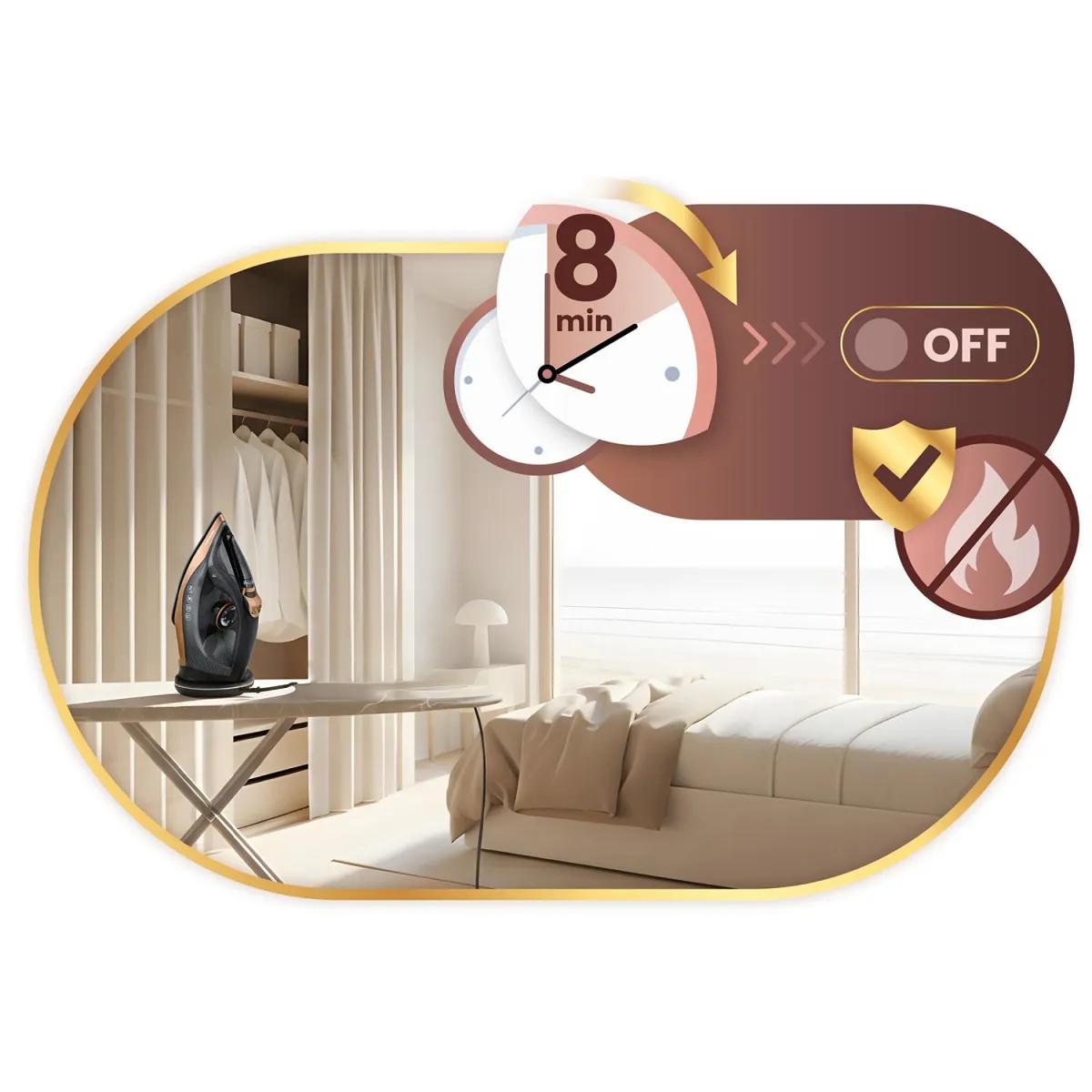 Brezžični parni likalnik BD-333, 2600 W | Berdsen