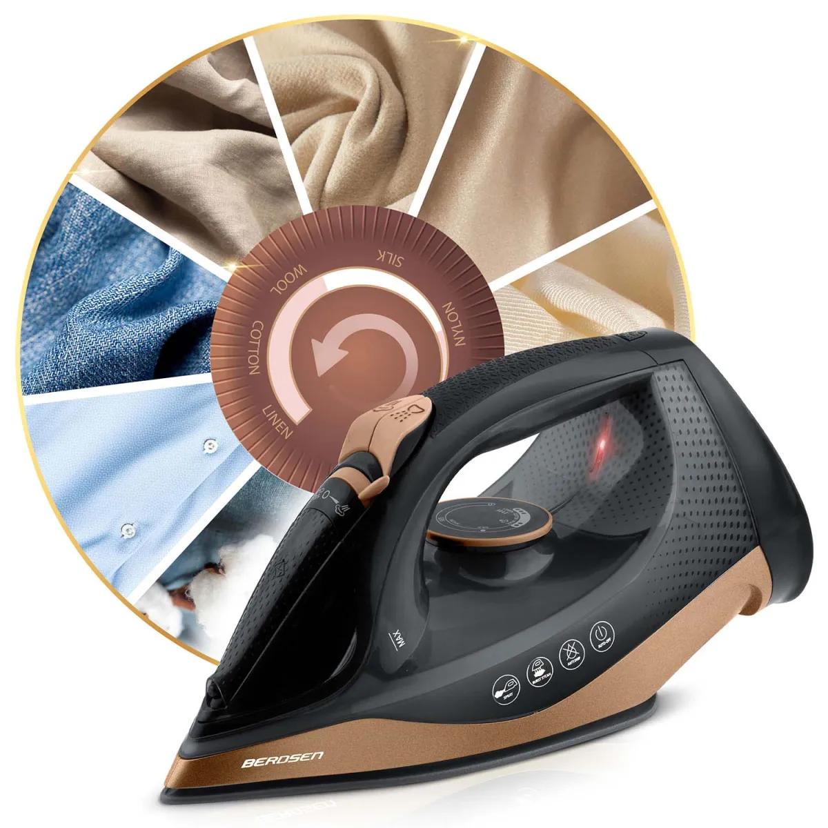 Brezžični parni likalnik BD-333, 2600 W | Berdsen