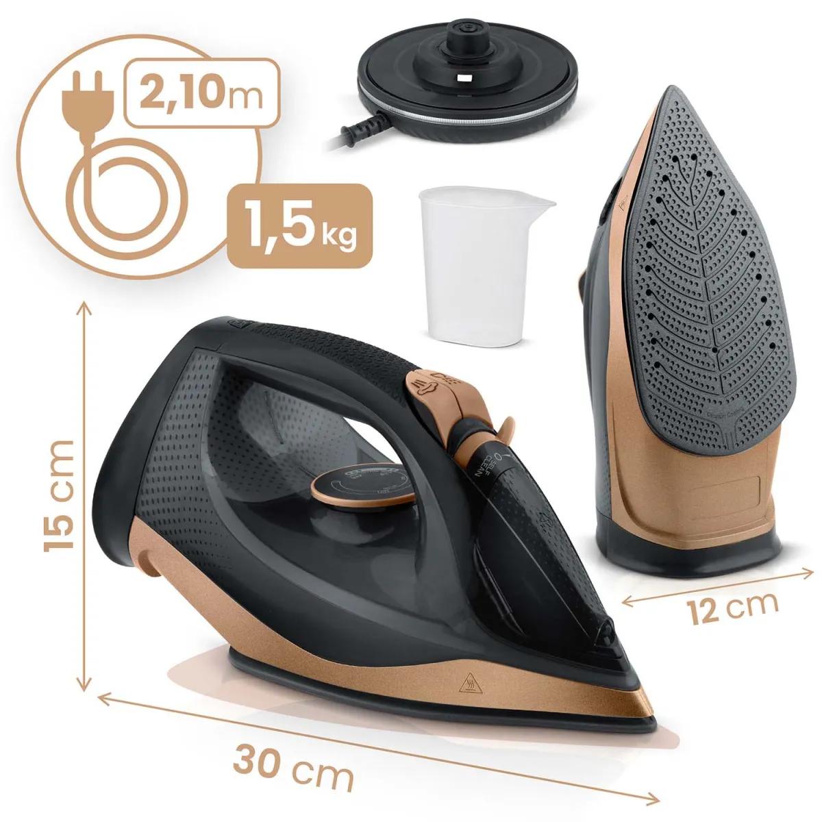 Brezžični parni likalnik BD-333, 2600 W | Berdsen