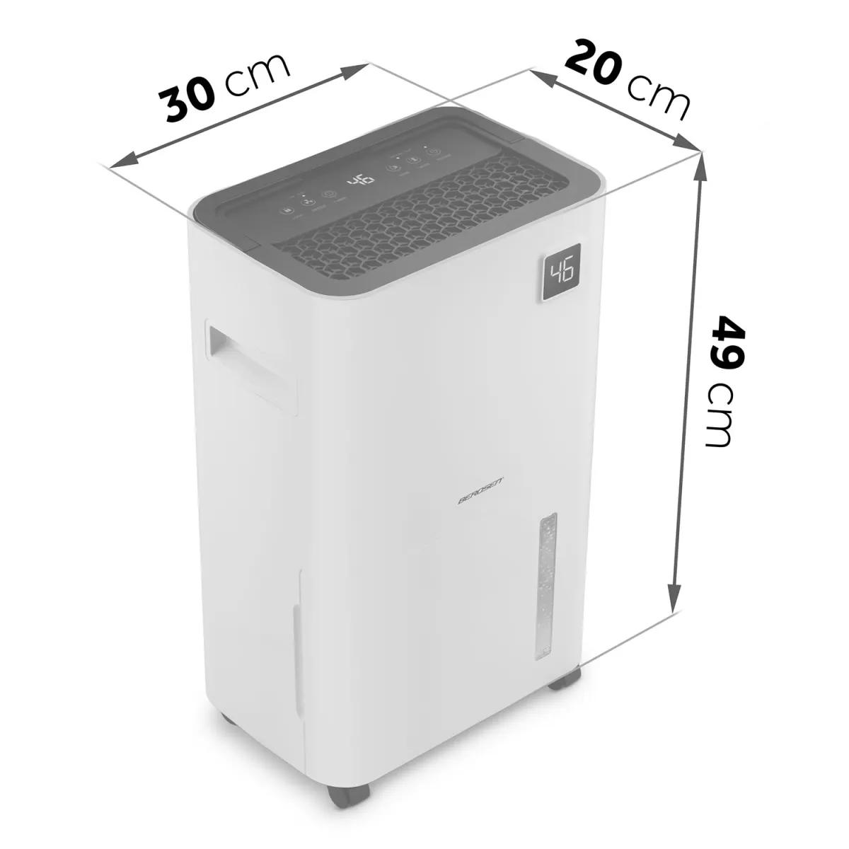 Razvlažilnik zraka BD-534, 365 W, bel | Berdsen