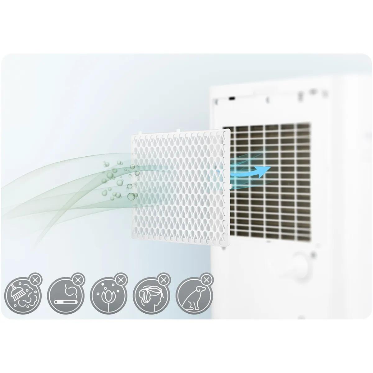 Razvlažilnik zraka BD-534, 365 W, bel | Berdsen