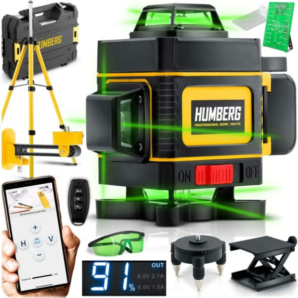Križni laser + stativ HM-172 | Humberg