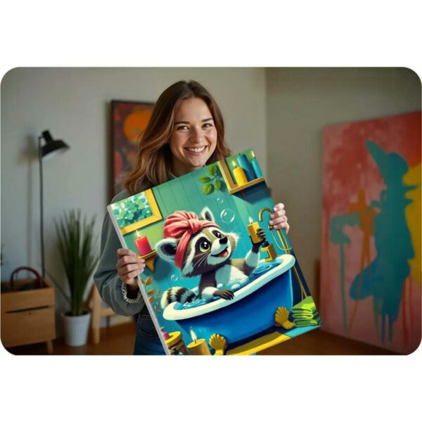 Slika po številkah, 40x50cm, medvedek | Massido