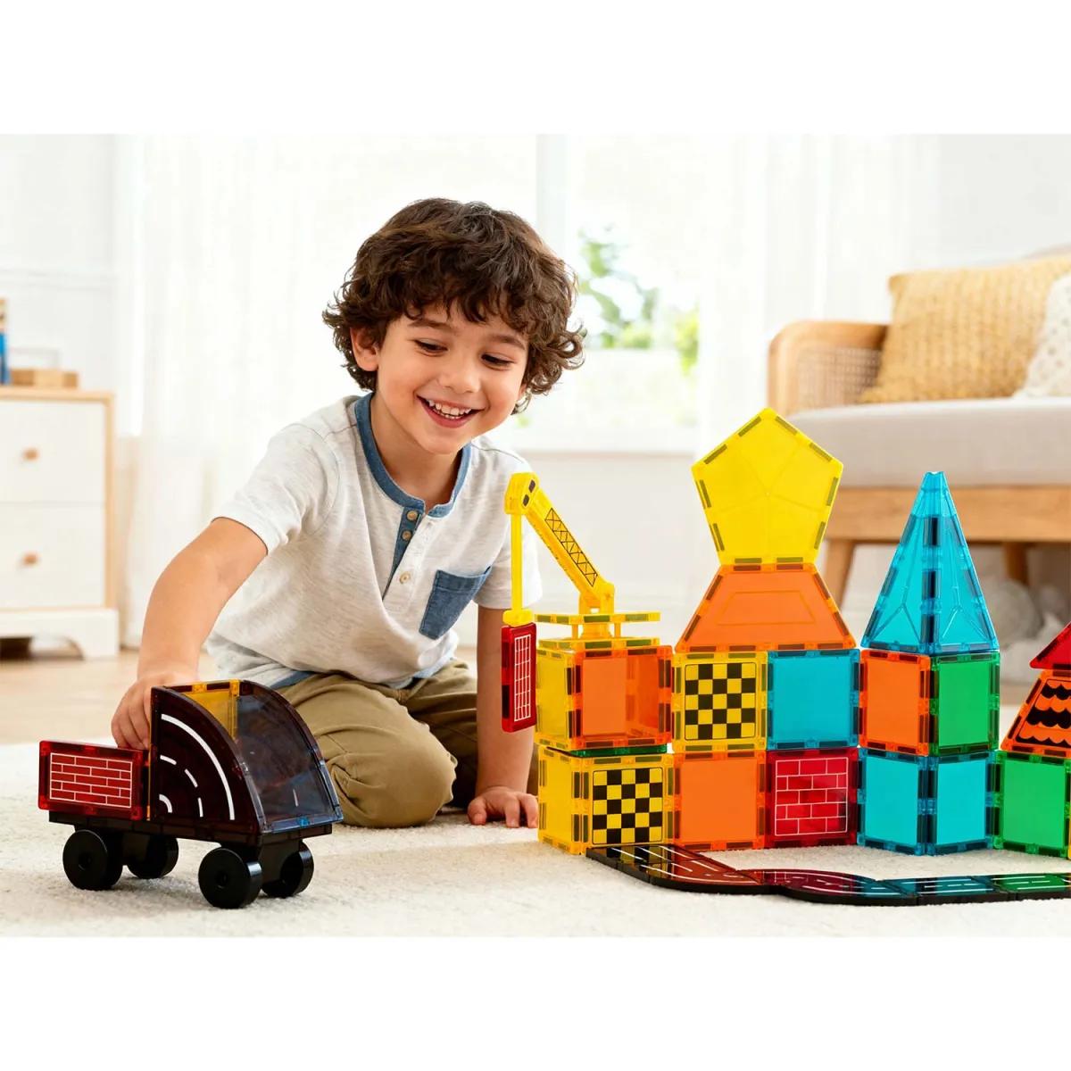 Magnetni izobraževalni gradbeni komplet RK-780, konstrukcija | Ricokids