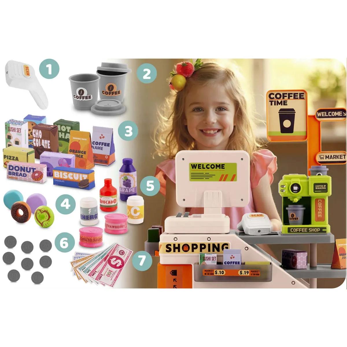 Interaktivna blagajna za otroke RK-822 | Ricokids