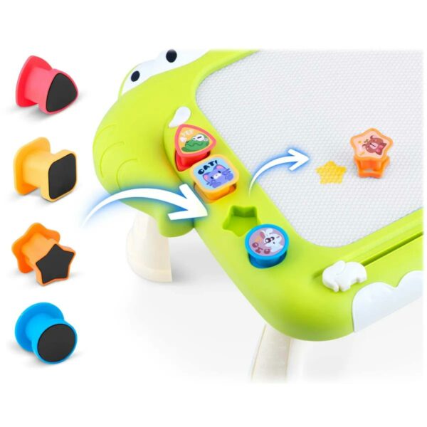 Otroška magnetna risalna tabla RK-823, zelena | Ricokids