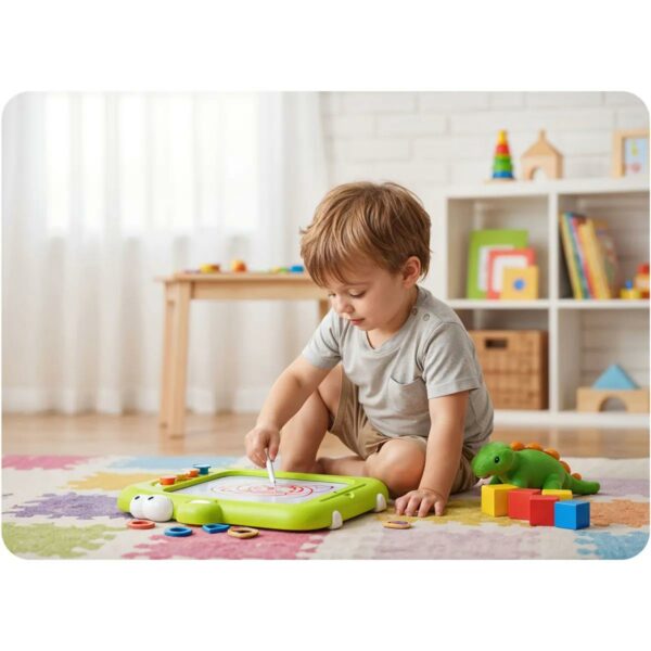 Otroška magnetna risalna tabla RK-823, zelena | Ricokids