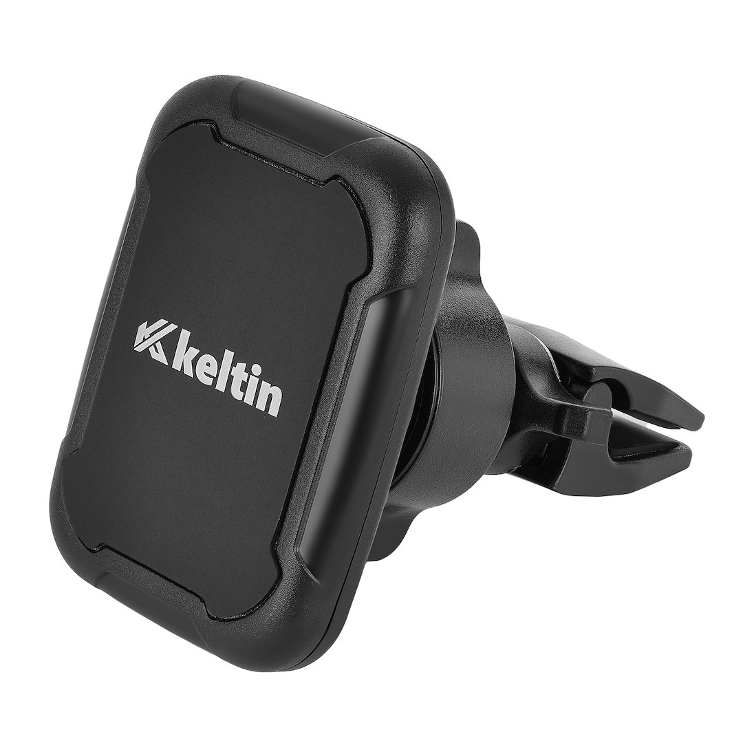 Magnetno držalo za telefon, črno | Keltin