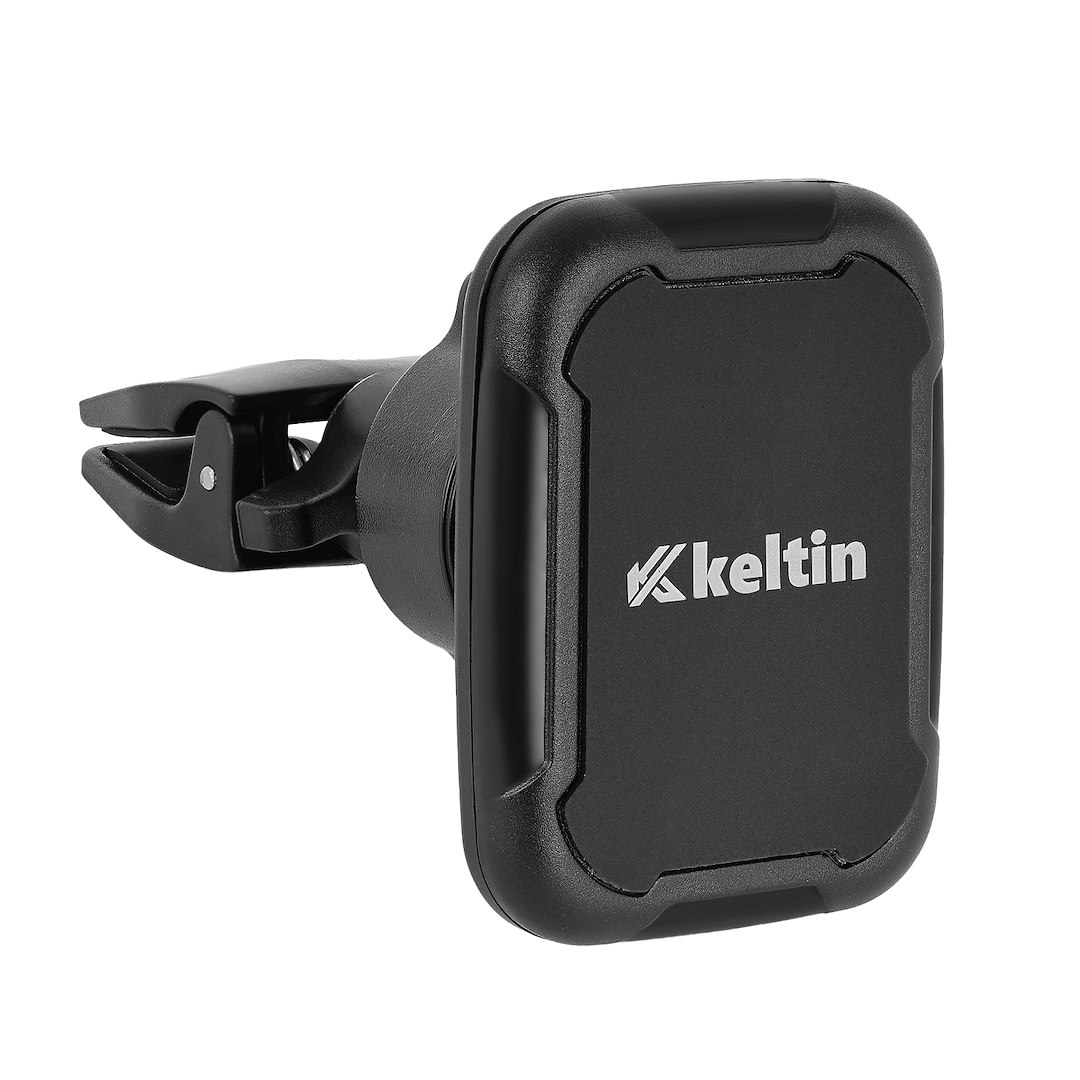 Magnetno držalo za telefon, črno | Keltin