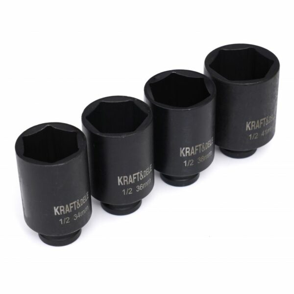 Nastavki, 6-kraki, 1/2", 4 kosi | KD11753