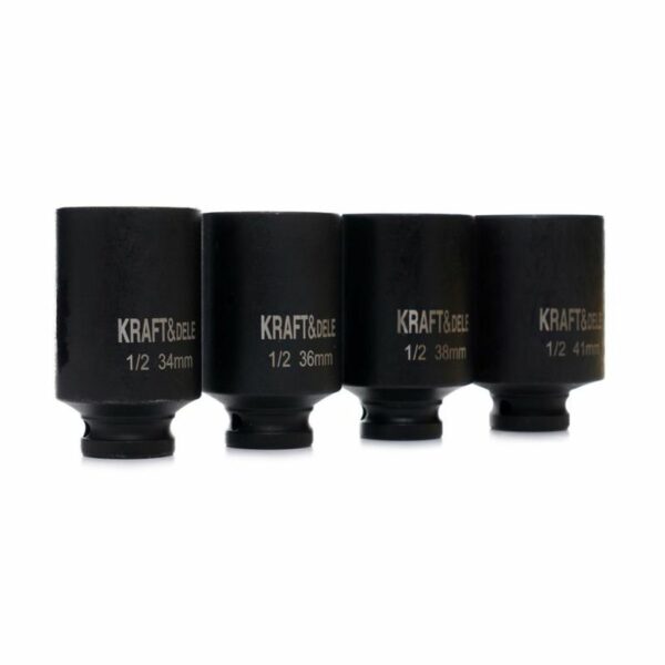 Nastavki, 6-kraki, 1/2", 4 kosi | KD11753