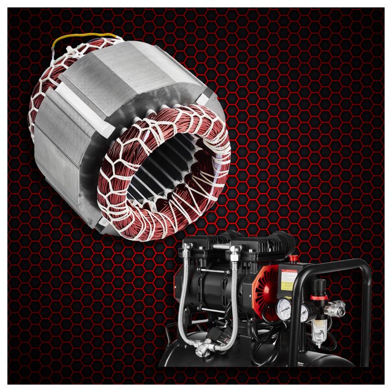 Kompresor brez olja, 24 l, 1390 W | KD1385