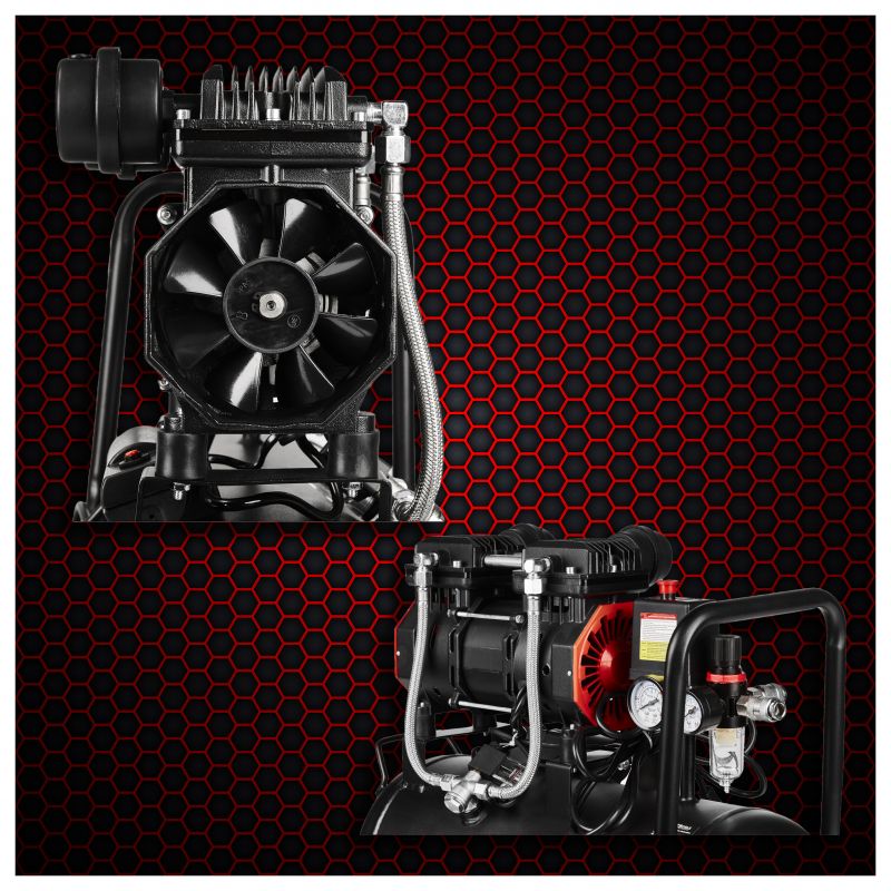 Kompresor brez olja, 24 l, 1390 W | KD1385