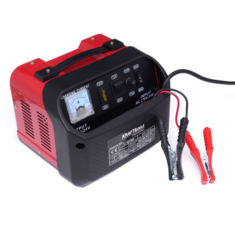 Polnilnik za avtomobilske akumulatorje, 12V, 24V, 10A, 60Ah | KD1905