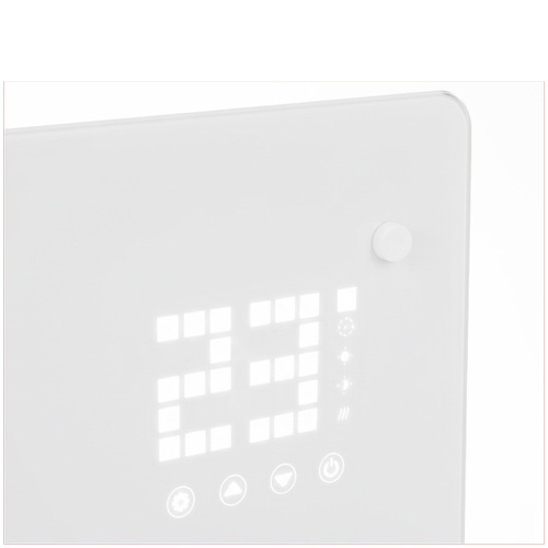 Električni grelec Zelva Kaminer, 2500W, bel | Kaminer