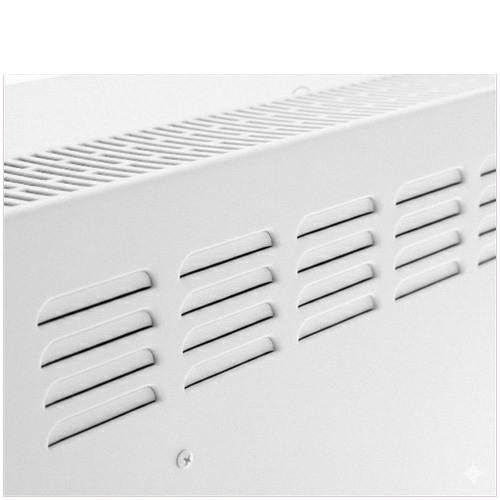 Električni grelec Zelva Kaminer, 2500W, bel | Kaminer