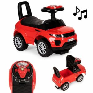 Otroški poganjalec - avto | rdeč