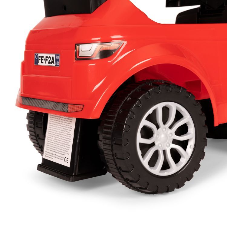 Otroški poganjalec - avto | rdeč