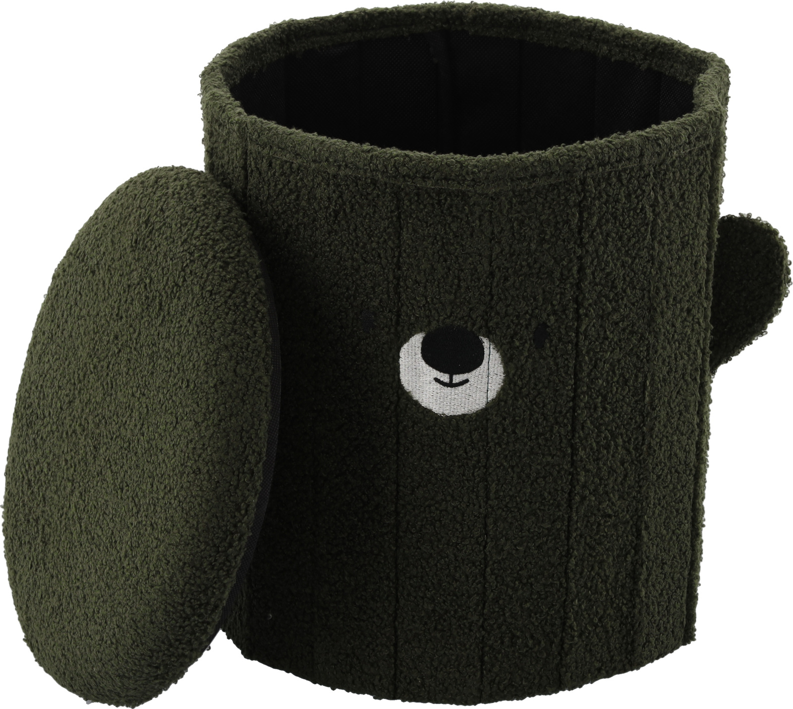 Otroški stolček s prostorom za shranjevanje, 28x28x34cm | zelen